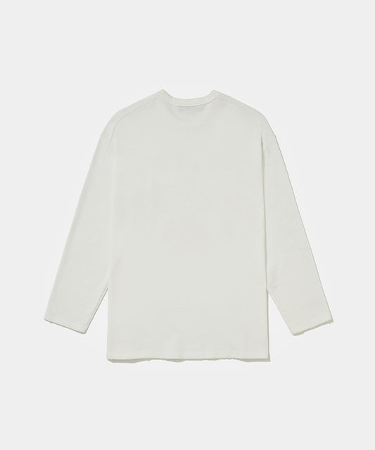 Football Association Long Sleeve T-shirt Bone White