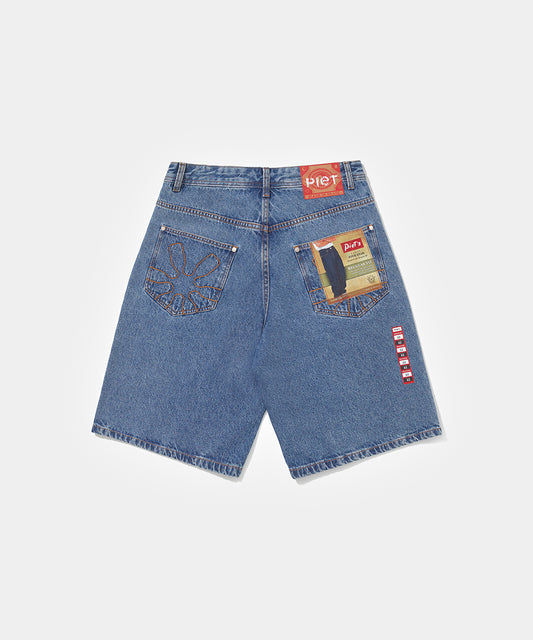 Brand New Shorts Washed Denin