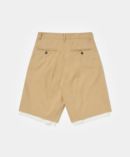 Lined Chino Shorts Khaki