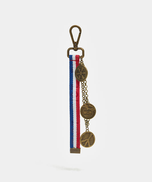 Medals Keychain Antique Brass
