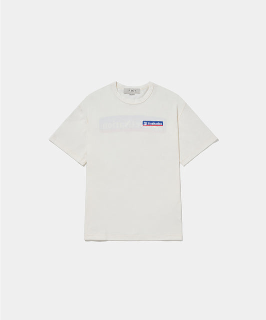 PIET Nation T-shirt Bone White