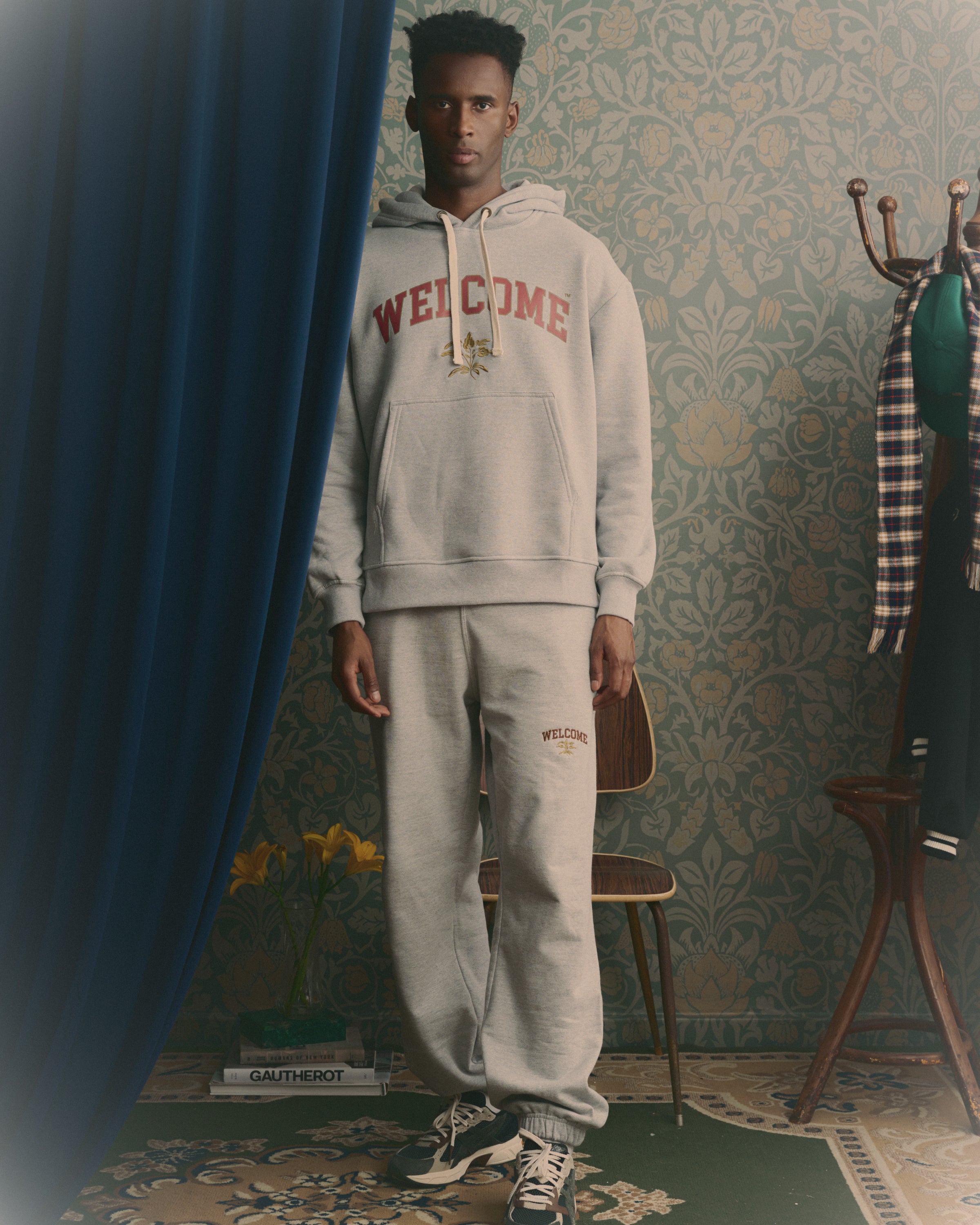 Calça Moletom Tulipa - Cinza