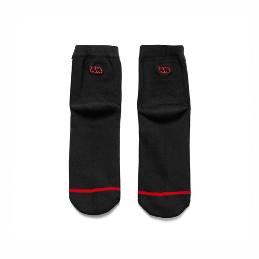 Ribbed Socks "Pipa" Black