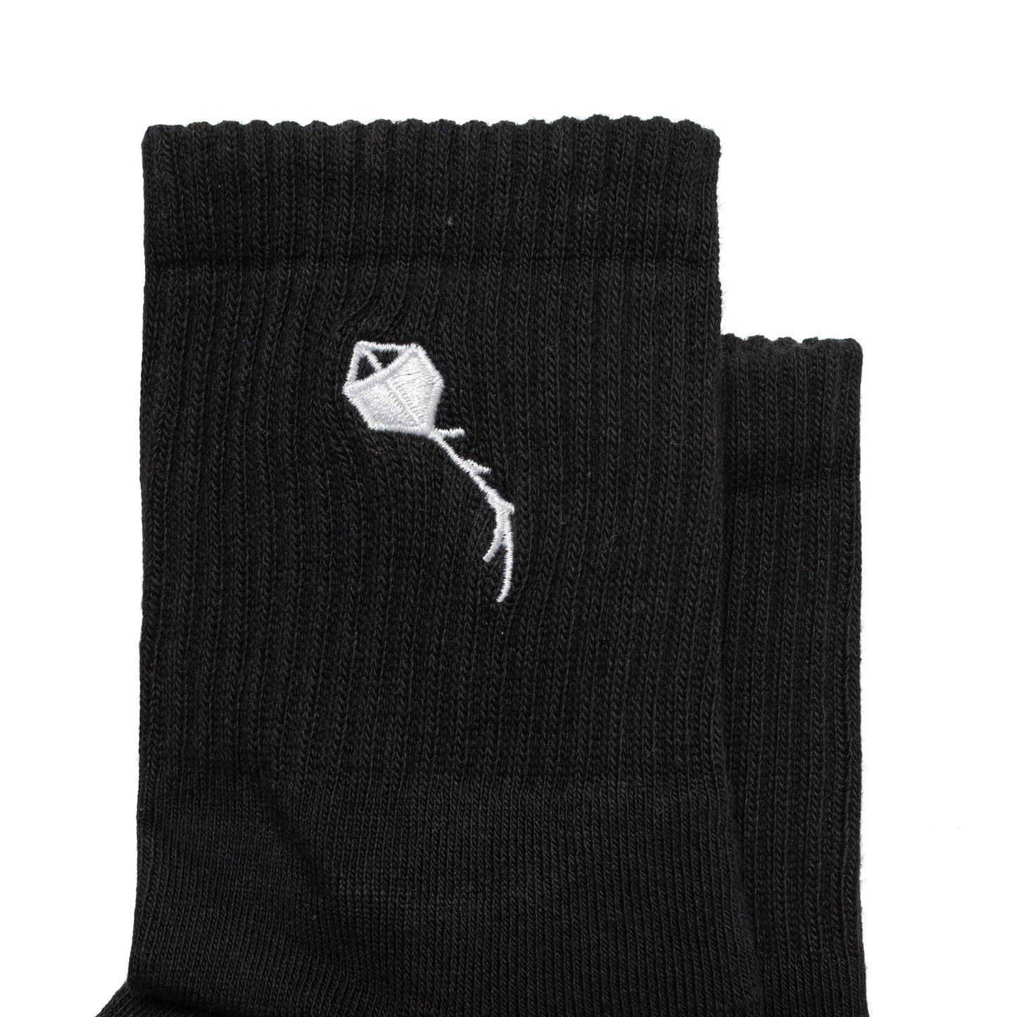 Ribbed Socks "Pipa" Black