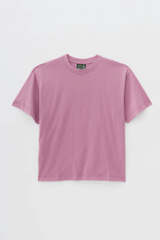 T-shirt Boxy Fit Basic - Lilás