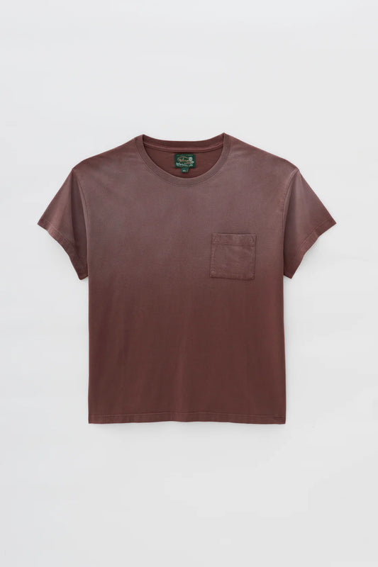 T-shirt Submariner com Bolso - Marrom Stoned