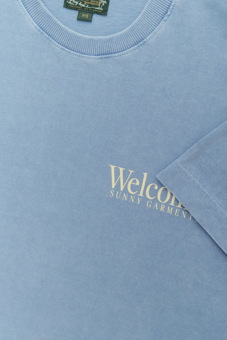 T-shirt Historic - Azul Stoned – Pico Shop