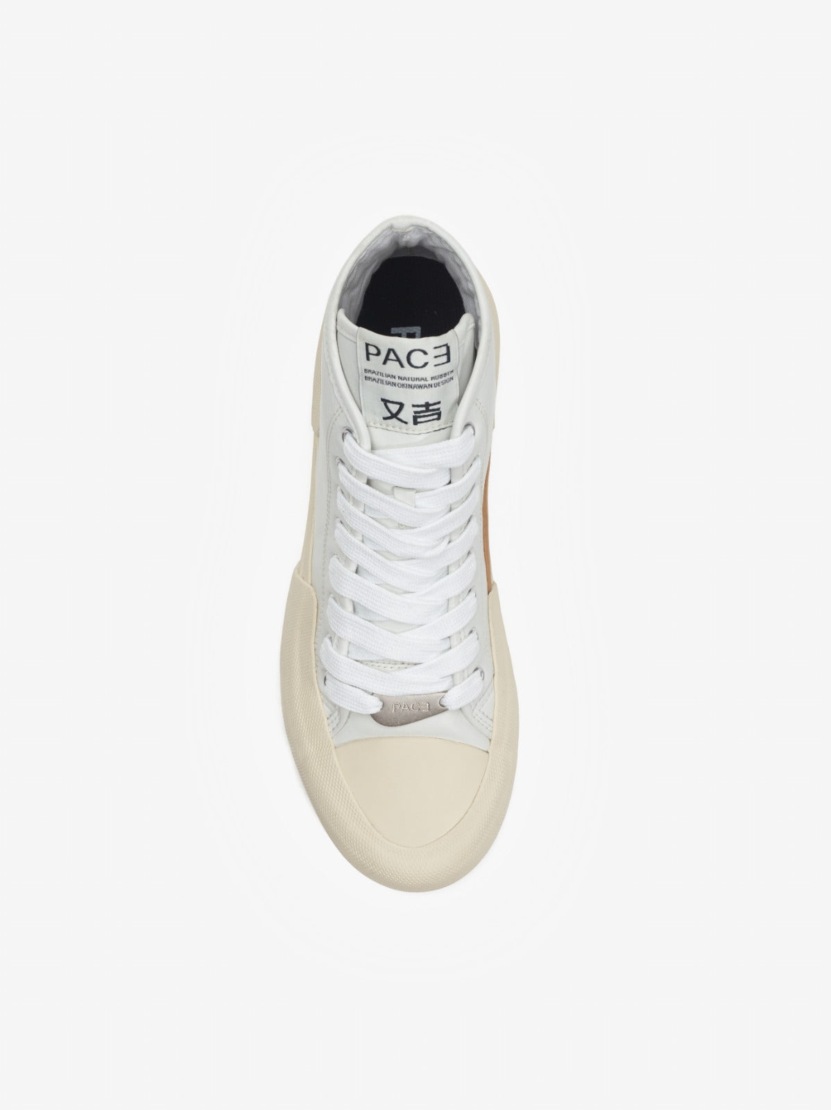 YACHT-RUBBER LEATHER HIGH OFF WHITE