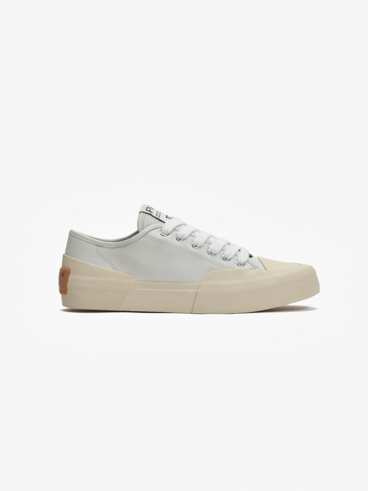 YACHT-RUBBER LEATHER LOW OFF WHITE