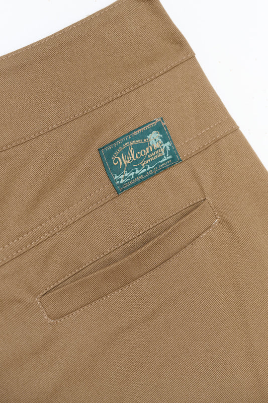 Calça Wide Chino Patchwork