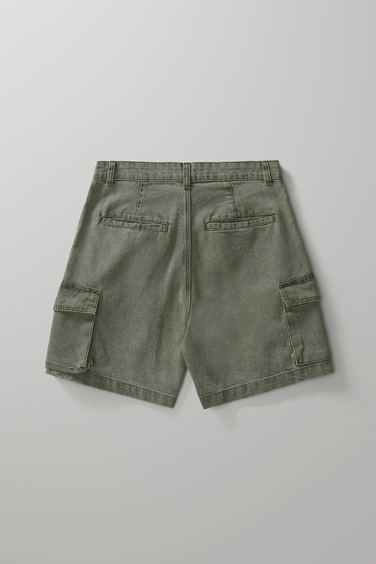 Twill Cargo Shorts