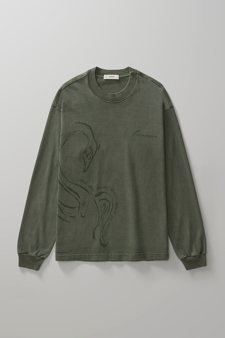 Swan Long Sleeve T-Shirt