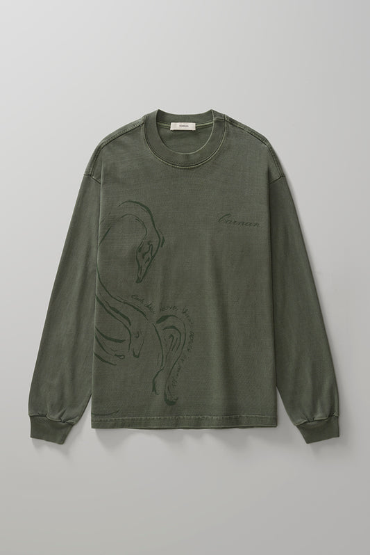 Swan Long Sleeve T-Shirt