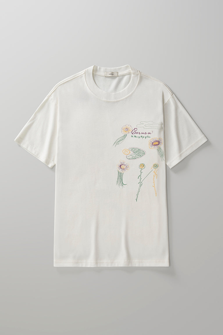 Ecosystem Heavy T-shirt - Off White