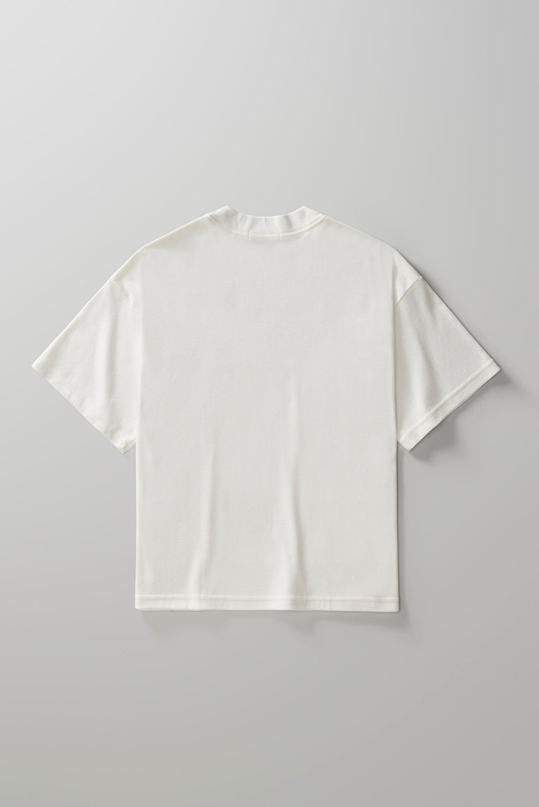 Signature Boxy Heavy T-shirt - Off White