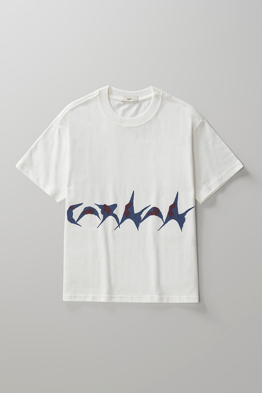 Star Boxy T-shirt - Off White