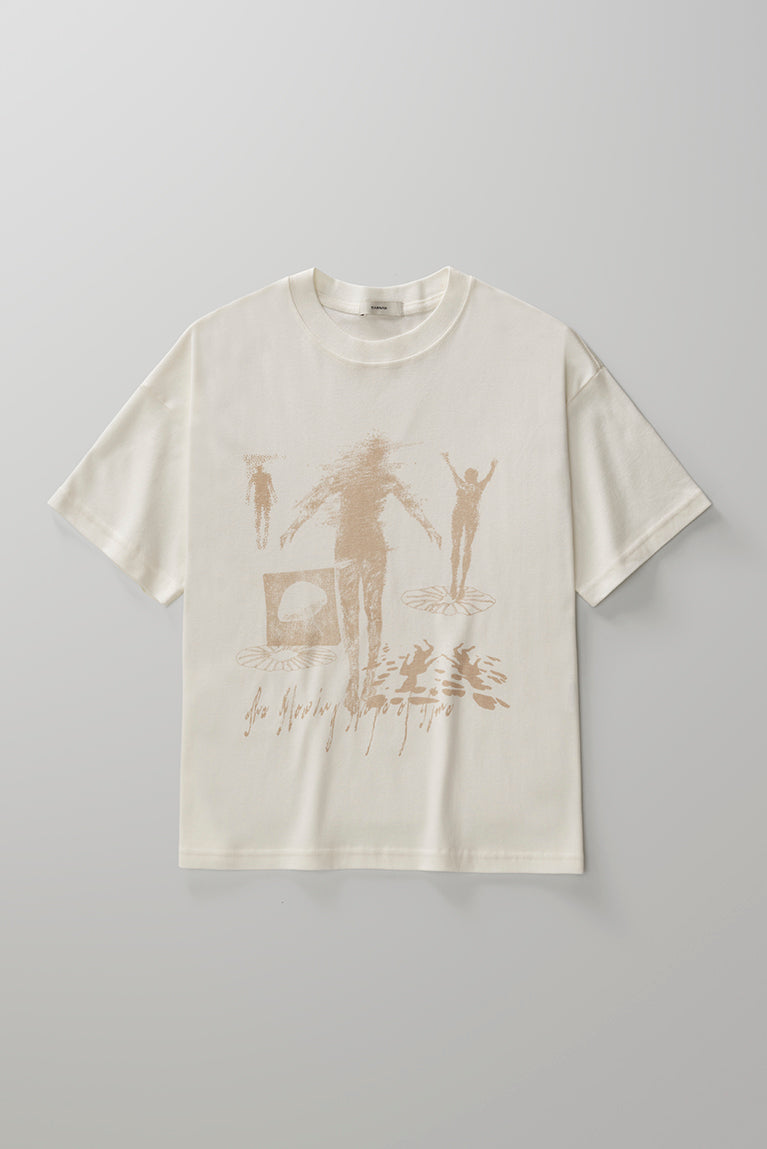 Synergy Boxy Heavy T-shirt - Off White