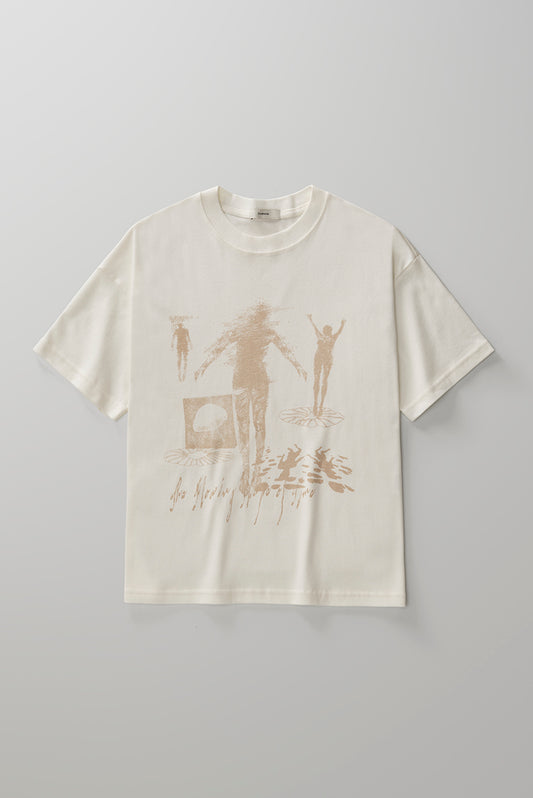 Synergy Boxy Heavy T-shirt - Off White