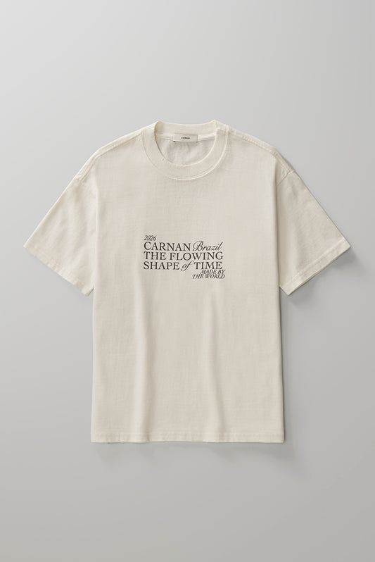 Title Boxy T-shirt - Off White