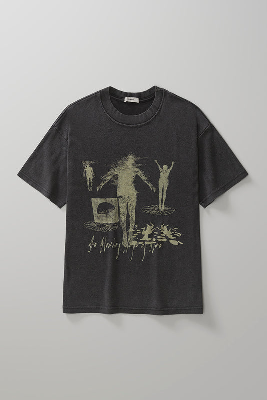 Synergy Boxy Heavy T-shirt - Stoned Black