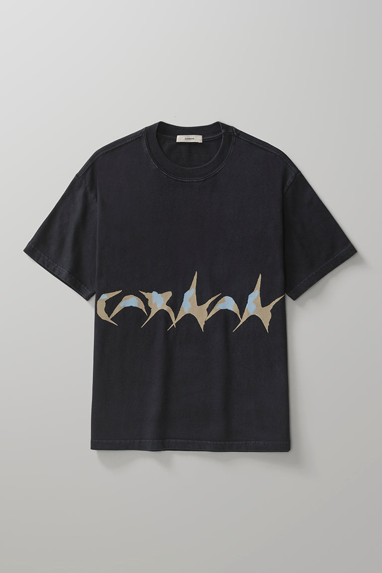 Star Boxy T-shirt - Black