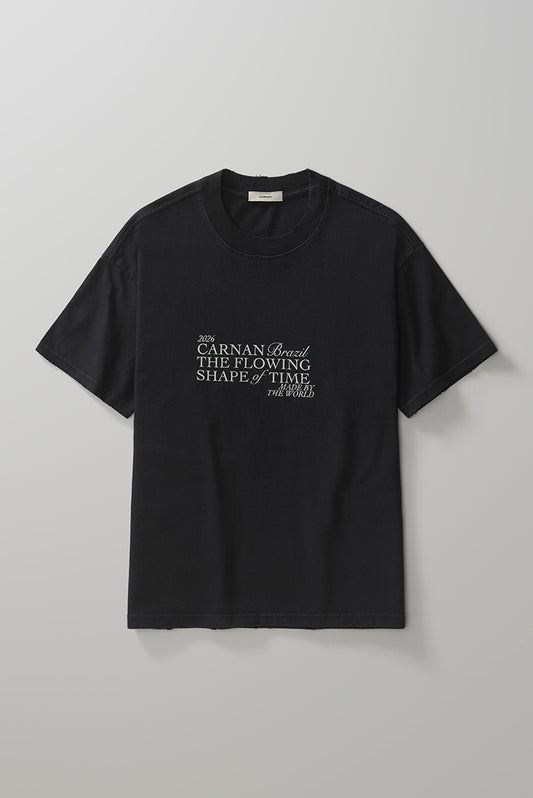 Title Boxy T-shirt - Black