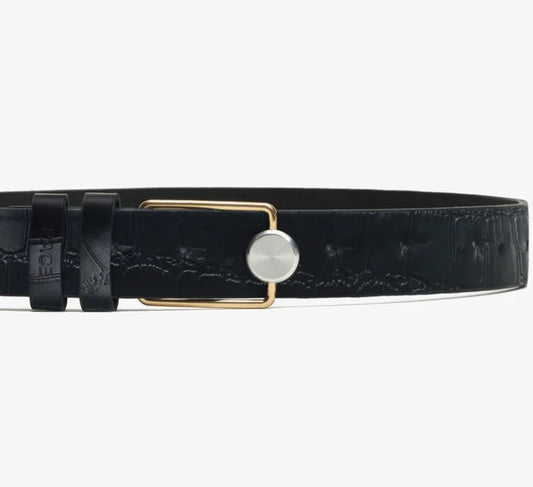 CODE BELT CROCO BLACK