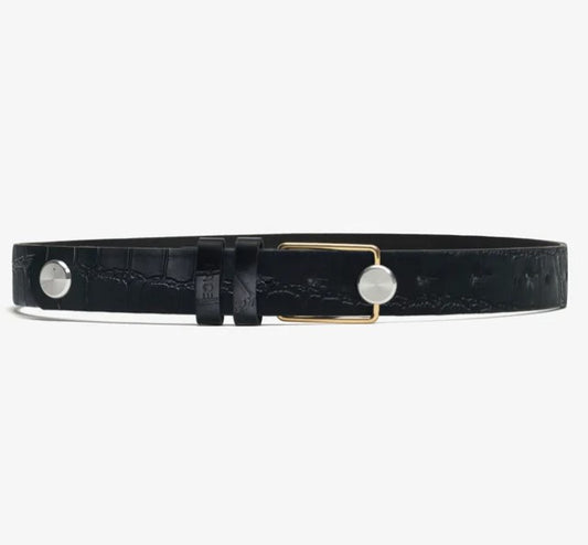 CODE BELT CROCO BLACK