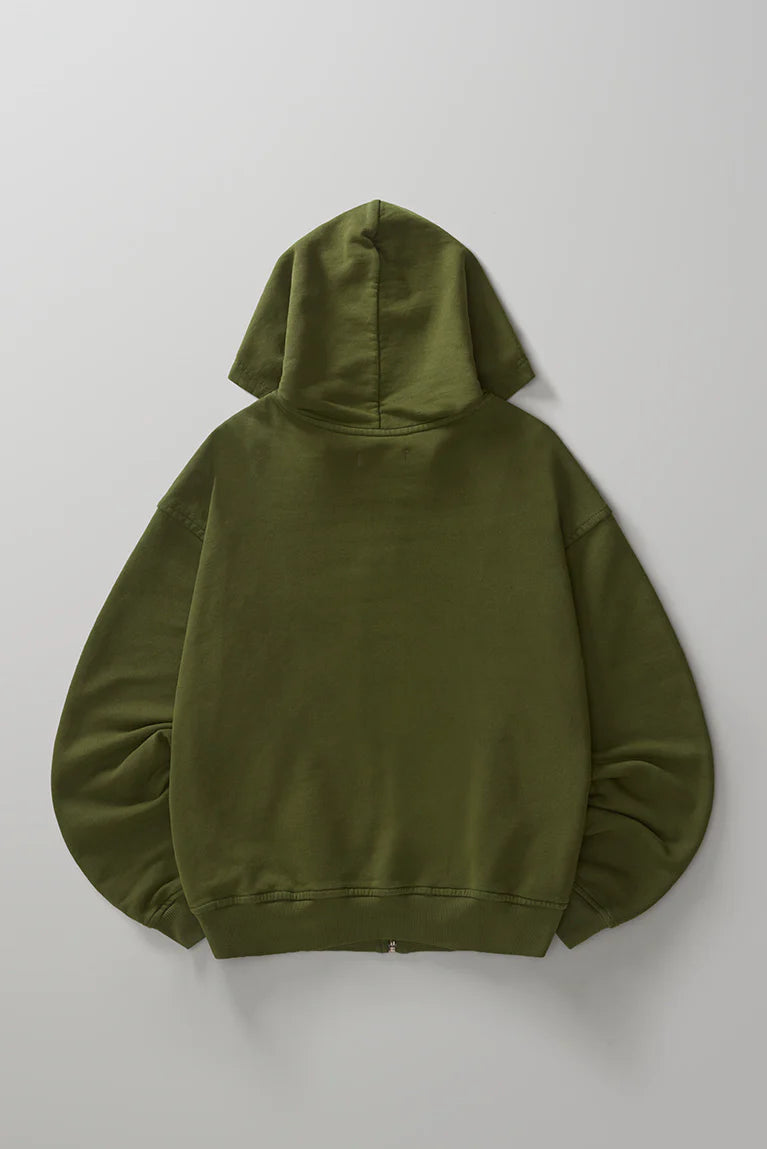 Washed Zip Hoodie