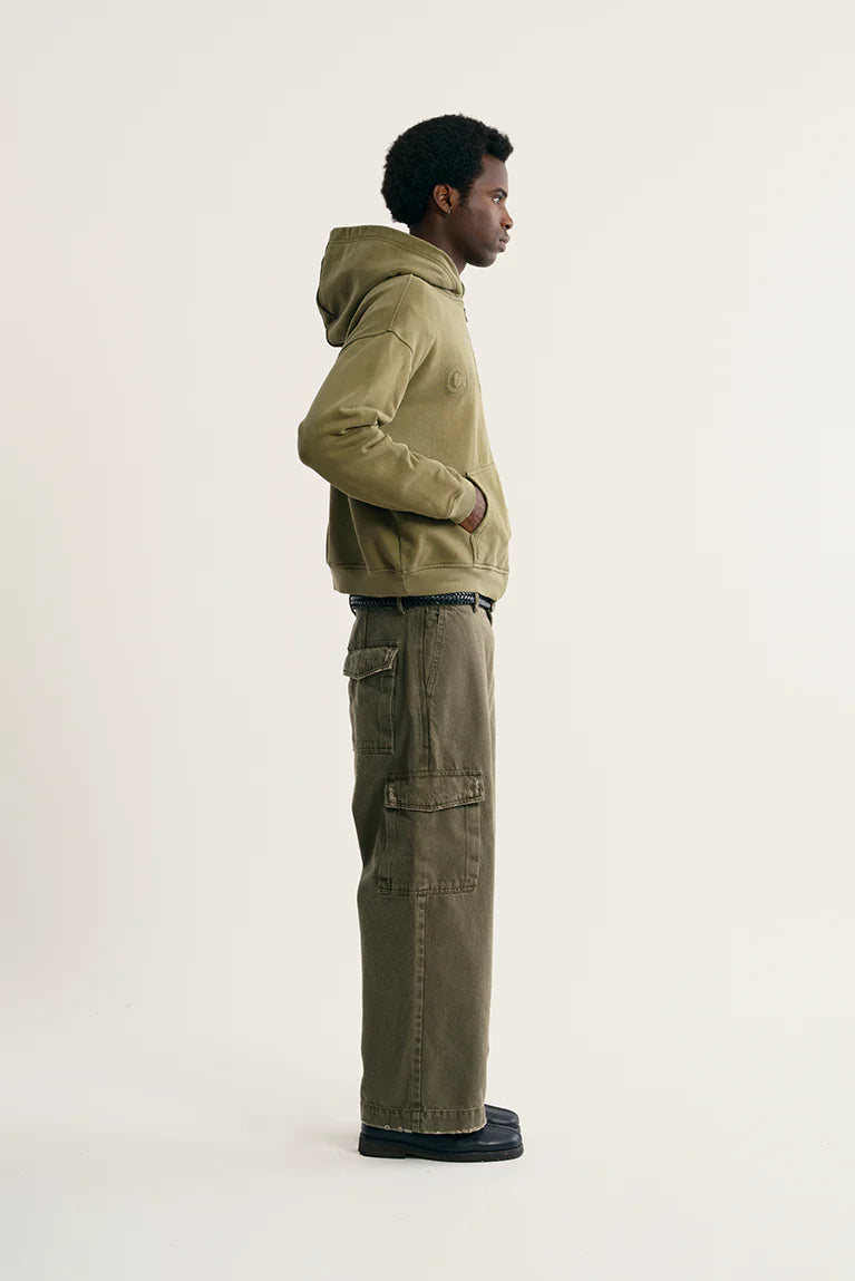 Washed Zip Hoodie