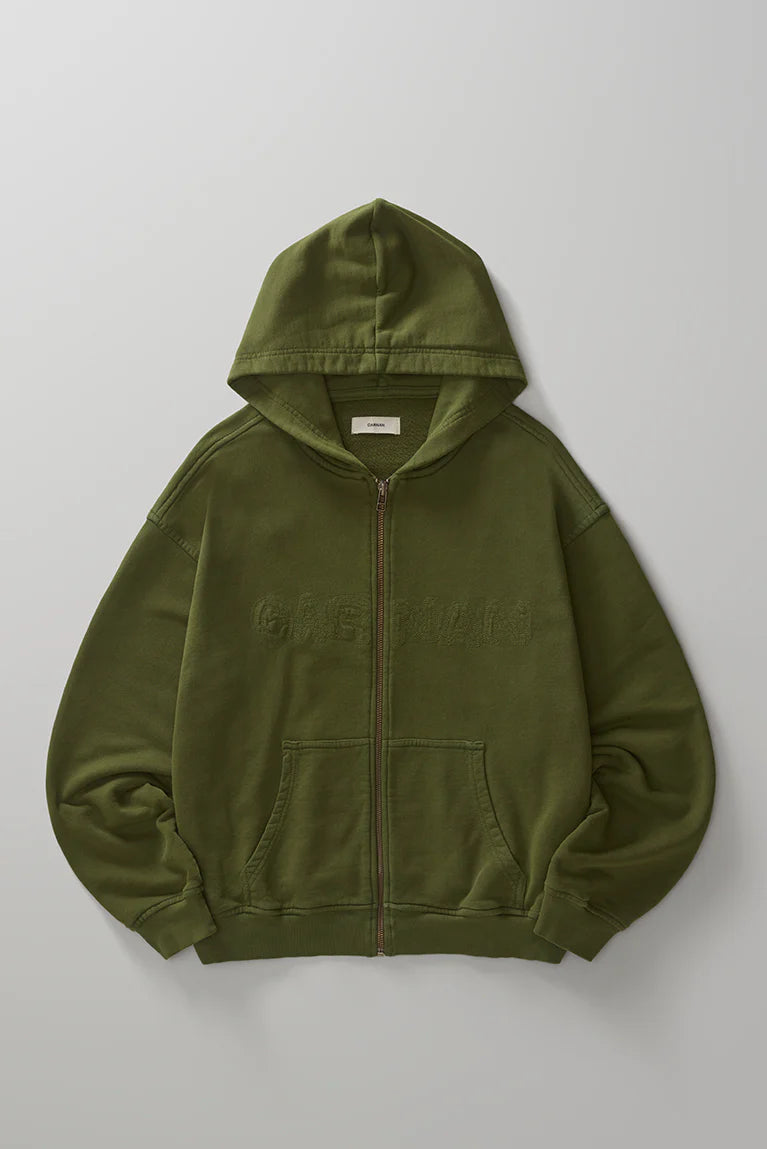 Washed Zip Hoodie