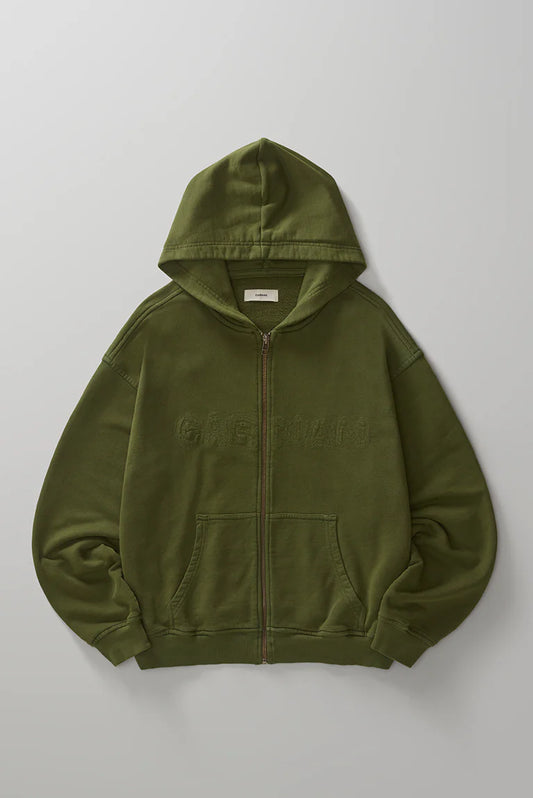 Washed Zip Hoodie