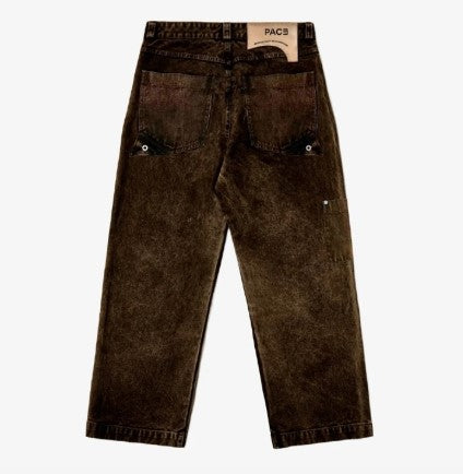 LOCKER TROUSERS WASHED BROWN