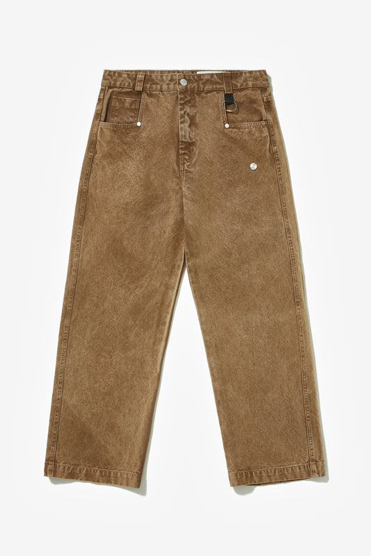 TEIBAN STRAIGHT LEG WASHED BEIGE