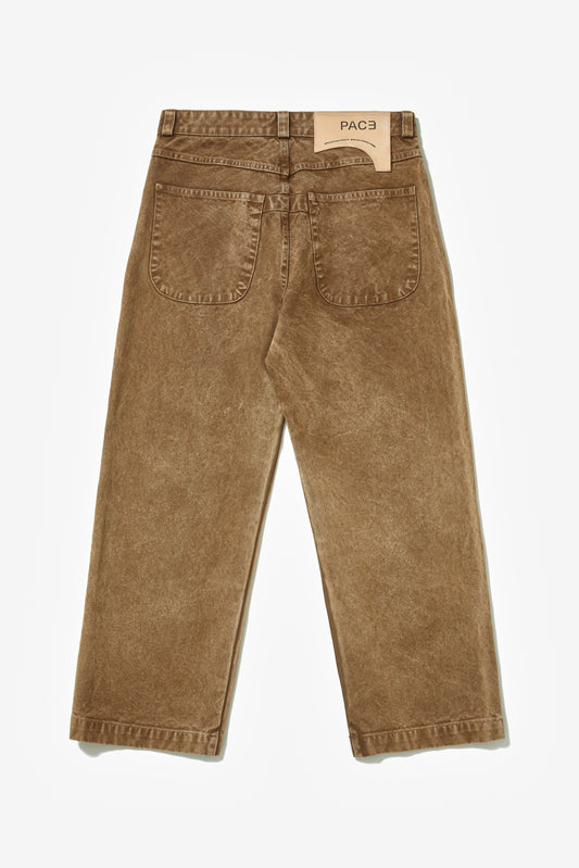 TEIBAN STRAIGHT LEG WASHED BEIGE
