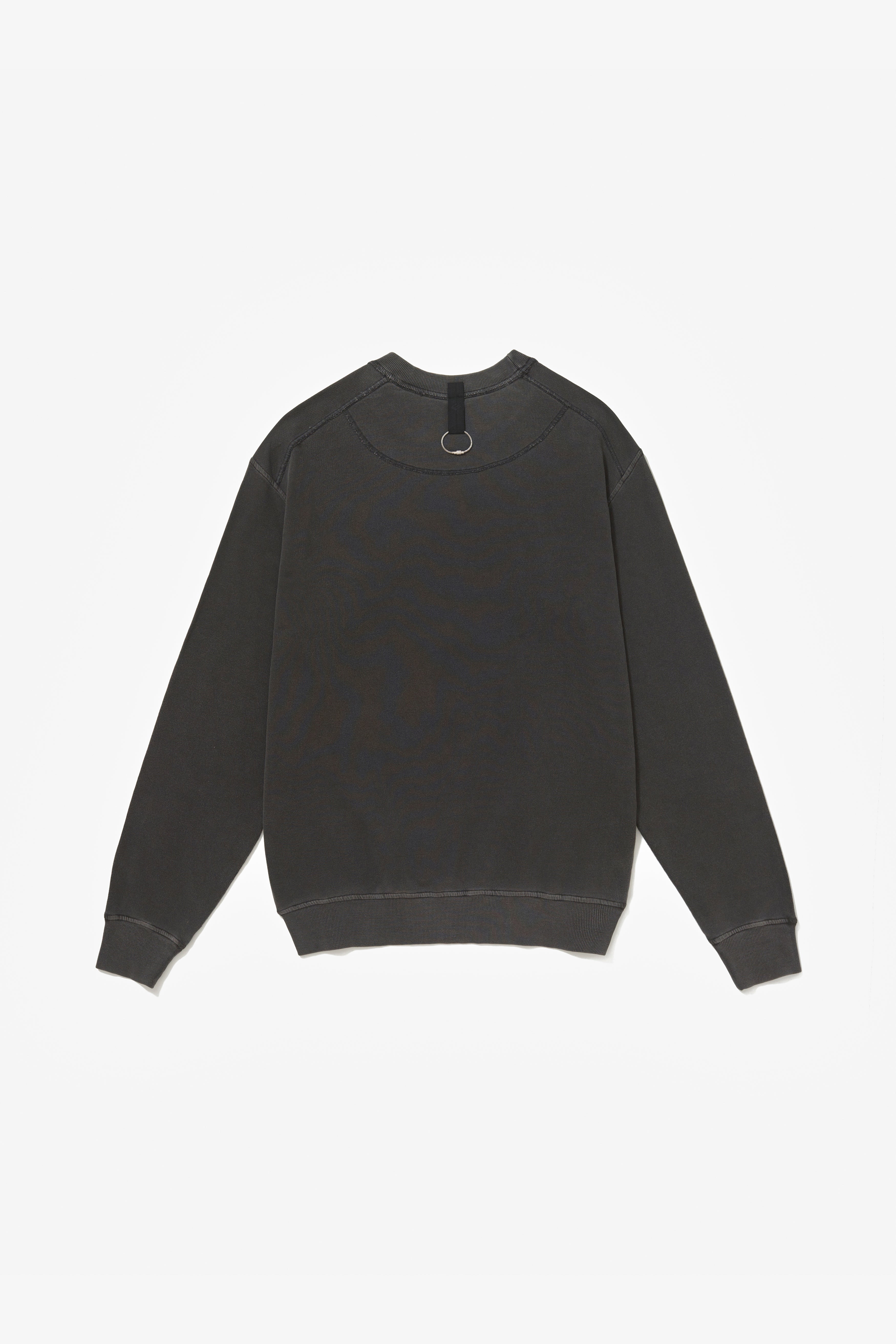 CREWNECK STONE WASHED BLACK
