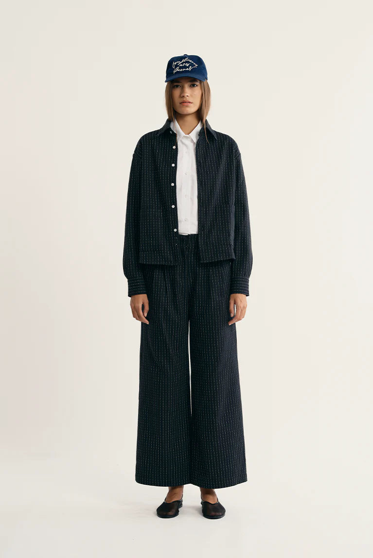 Pleated Sleeve Shirt