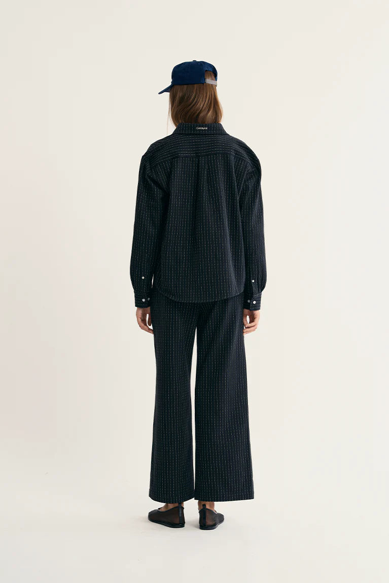 Pleated Sleeve Shirt
