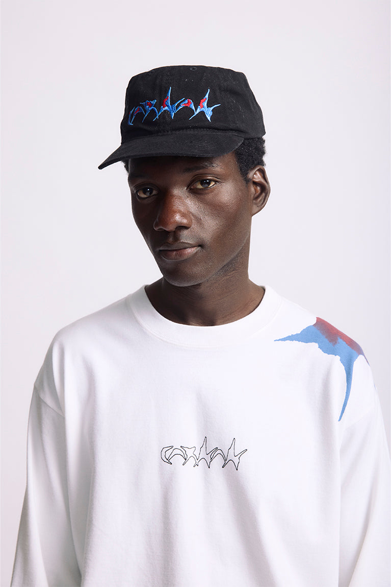 Star Twill Hat - Black