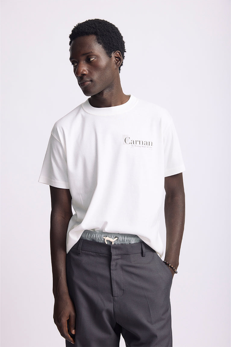 Stone Heavy T-shirt - Off White