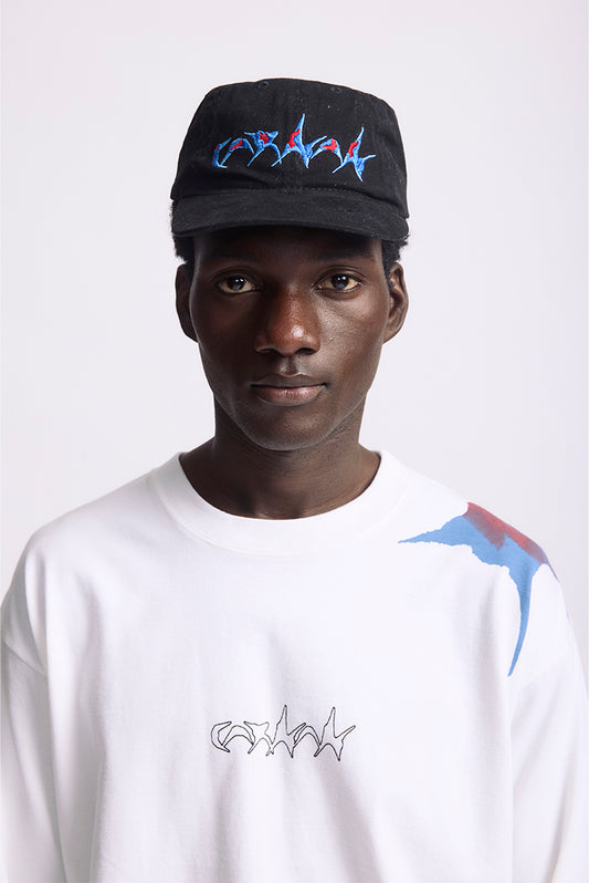 Star Twill Hat - Black