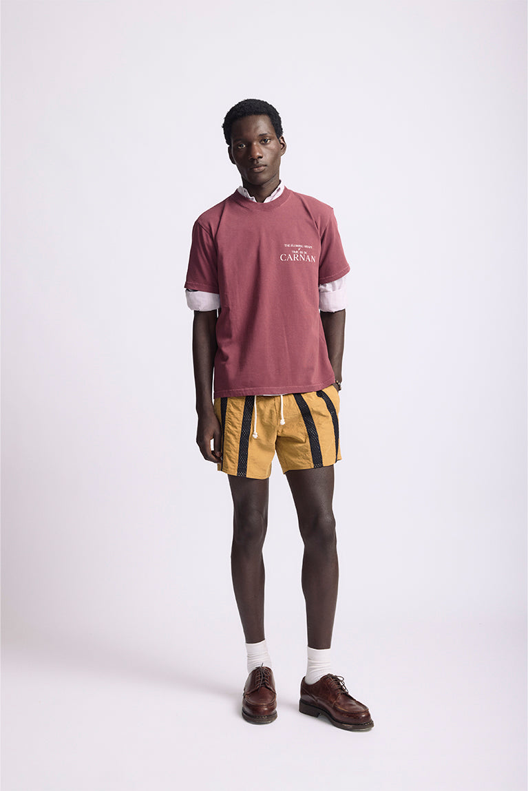 Striped Mesh Boardshorts