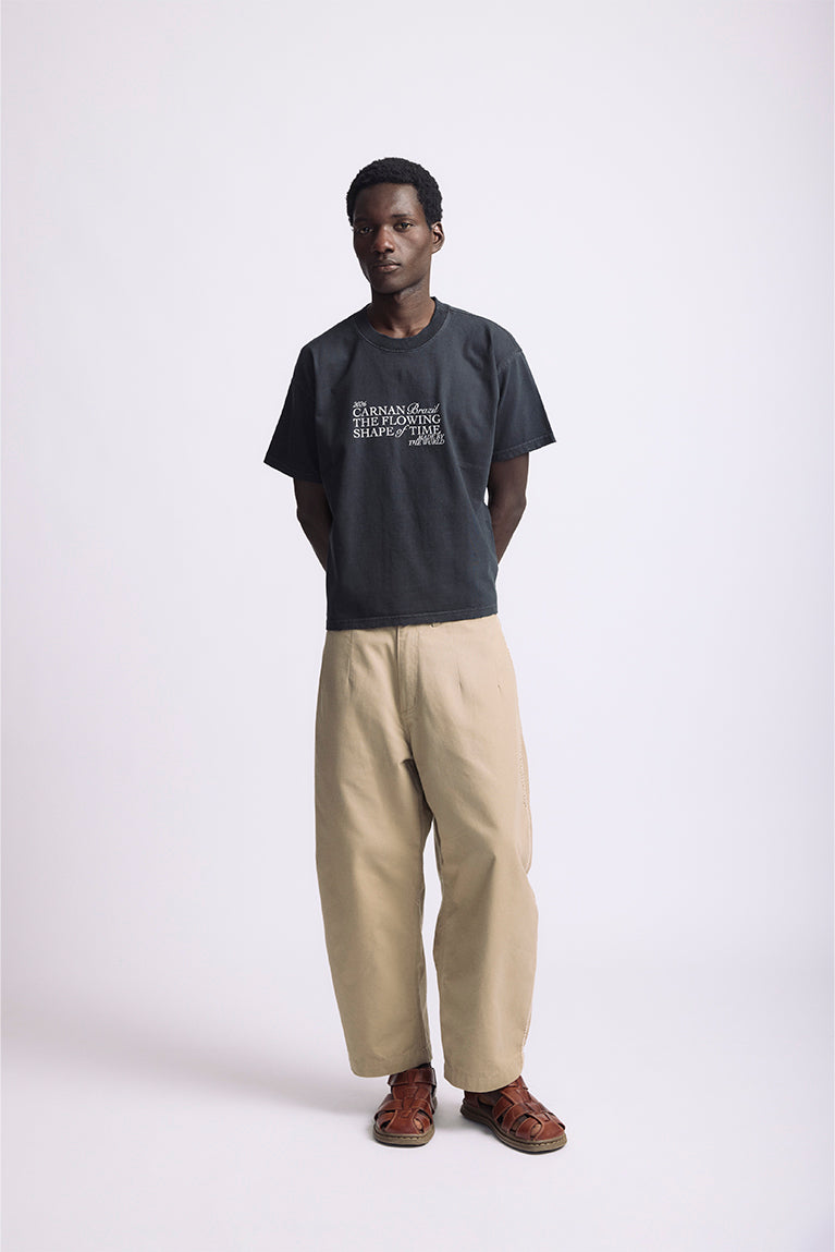 Title Boxy T-shirt - Black