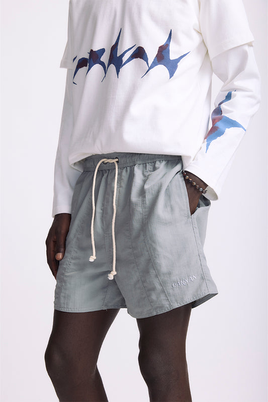 Grey Clipping Shorts