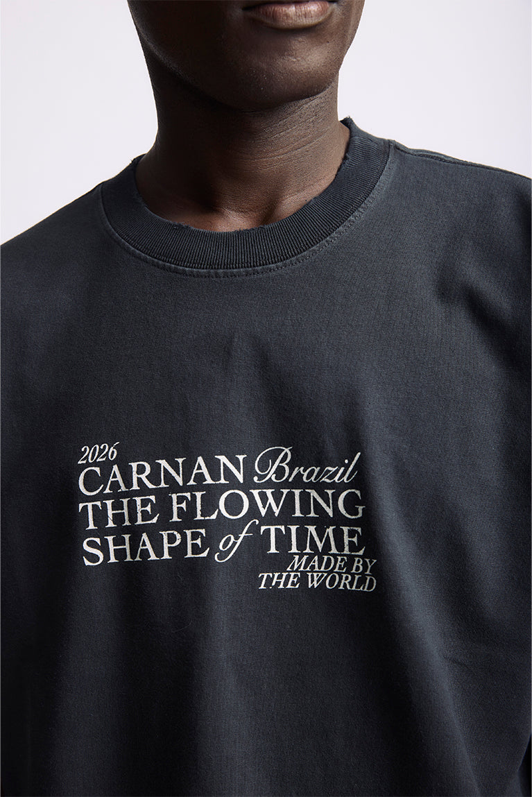 Title Boxy T-shirt - Black