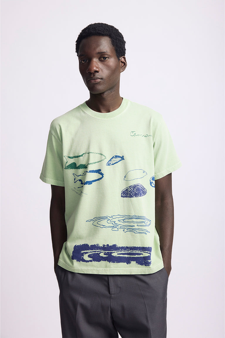 Pearl T-shirt - Mint Green