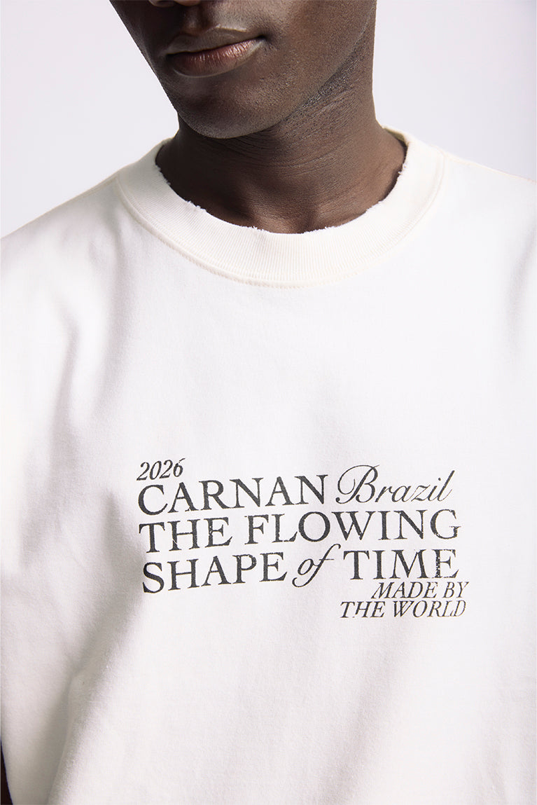 Title Boxy T-shirt - Off White