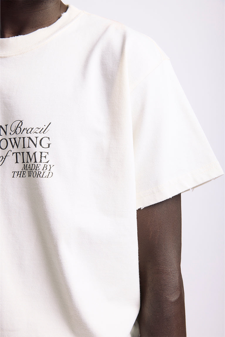 Title Boxy T-shirt - Off White
