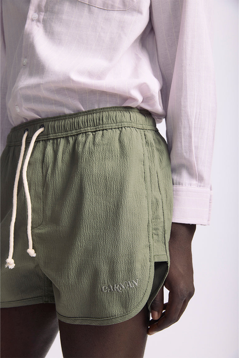 Textured Volley Shorts