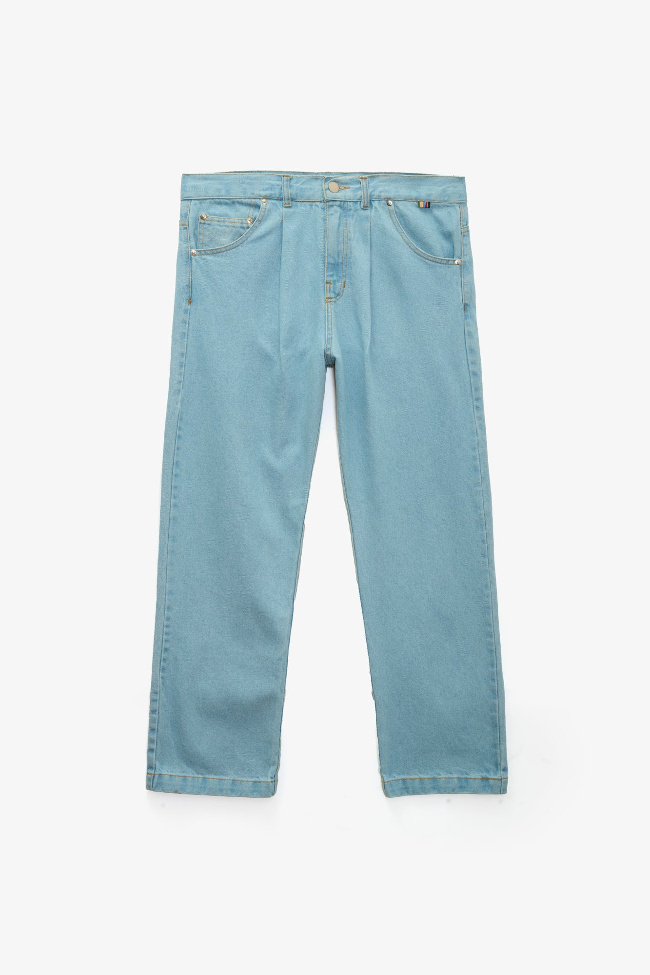 Calça Jeans Sunny com Prega - Light